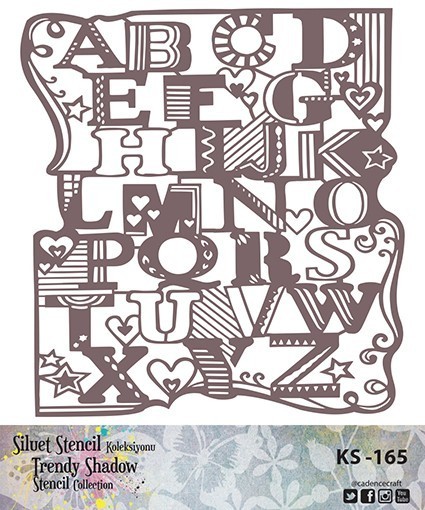 KS165 Silüet Stencil