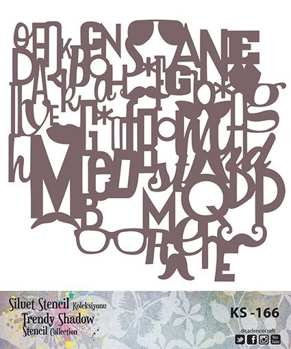 KS166 Silüet Stencil