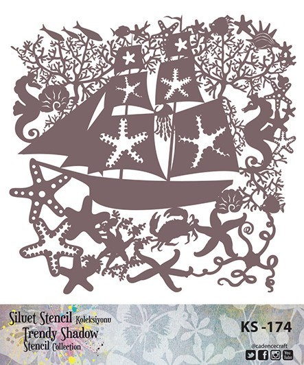 KS174 Silüet Stencil
