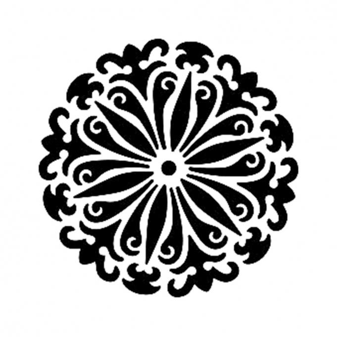 YB01 22x22 Yuvarlak Seri Stencil 