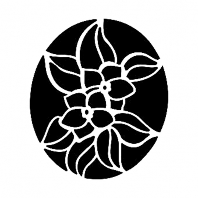 YB08 22x22 Yuvarlak Seri Stencil 