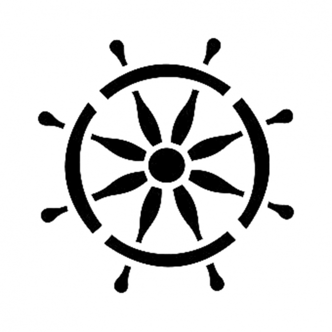 YB26 Dümen 22x22 Yuvarlak Seri Stencil 