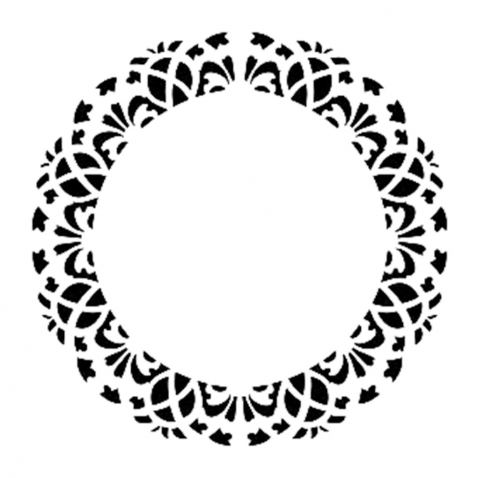 YB62 22x22 Yuvarlak Seri Stencil 