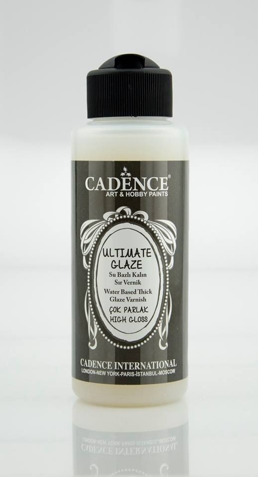 Cadence Ultimate Glaze - Kalın Sır Vernik 120ML PARLAK