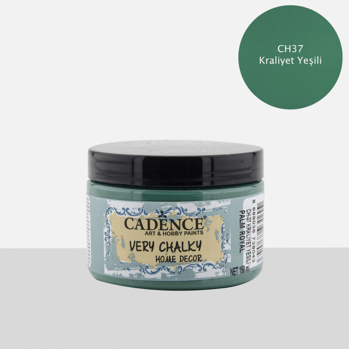 Kraliyet Yeşili Cadence Very Chalky Home Decor CH37 150 ML