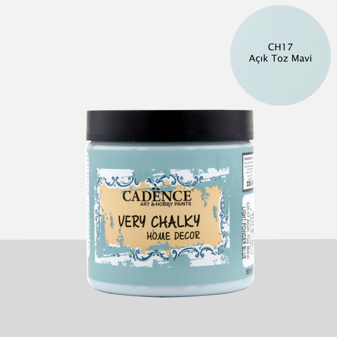 Açık Toz Mavi Cadence Very Chalky Home Decor CH17 500 ML
