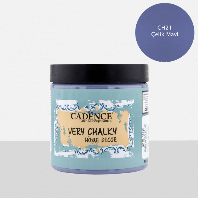 Çelik Mavi Cadence Very Chalky Home Decor CH21 500 ML