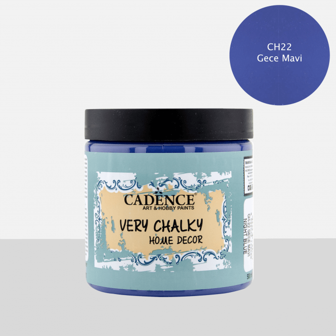 Gece Mavi Cadence Very Chalky Home Decor CH22 500 ML