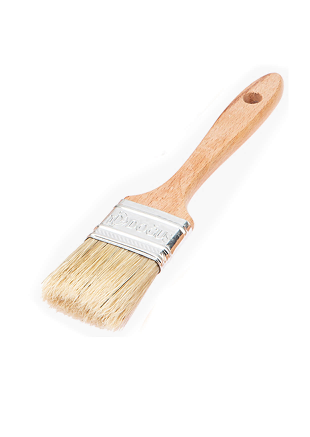 Ahşap Saplı Özel  Zemin ve Eskitme Fırça 2 No (4,5 cm)