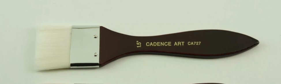Cadence İpek Bordo Zemin Fırçası CA727 - 1,5 No (4 cm)