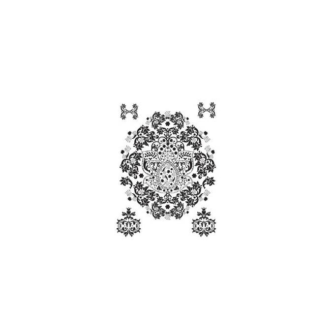 Cadence Siyah Rub On Transfer R-314 (25x35)