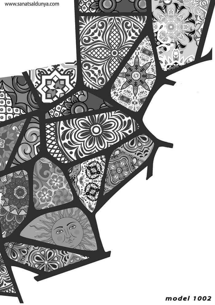 SD Pirinç Dekopaj - SDP1002 (30X42)