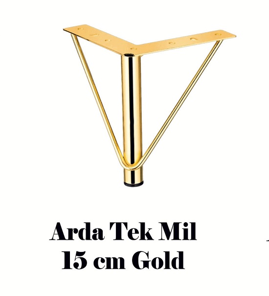 Arda Ayak 15 cm - Altın Gümüş