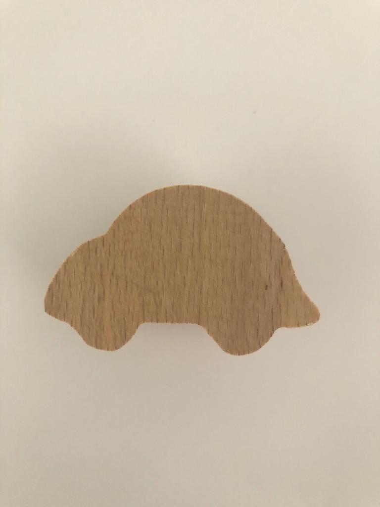 Boyanabilir Çocuk Odası Kulp - DOĞAL AĞAÇ KULP ARABA