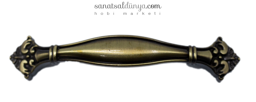 Olimpos Antik Sarı Metal Kulp