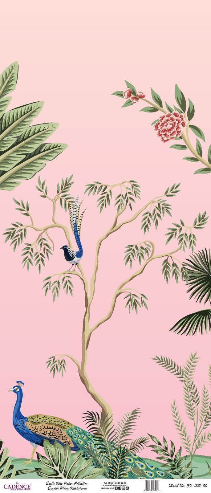 Egzotik Desen Cadence Pirinç Dekopaj  - EX001 (3LÜ SERİ)-144192