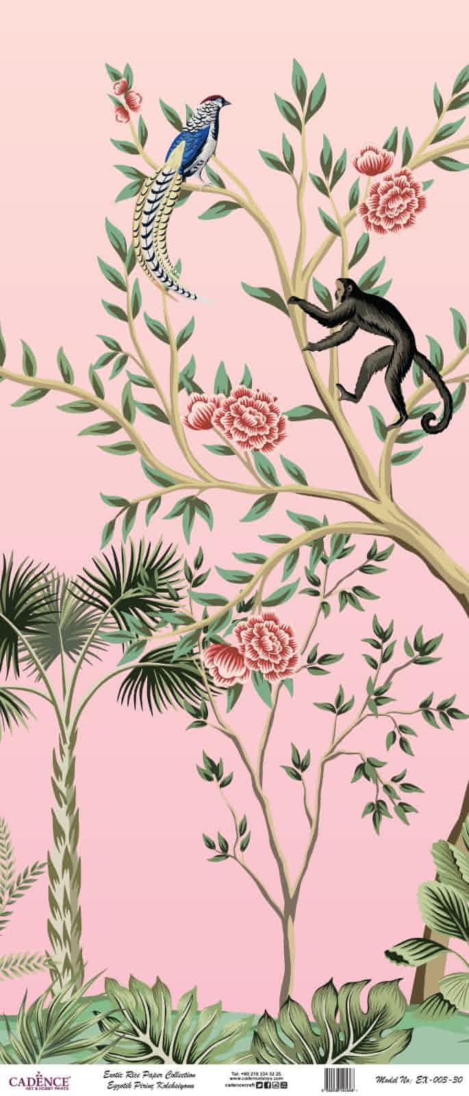 Egzotik Desen Cadence Pirinç Dekopaj  - EX001 (3LÜ SERİ)-144193