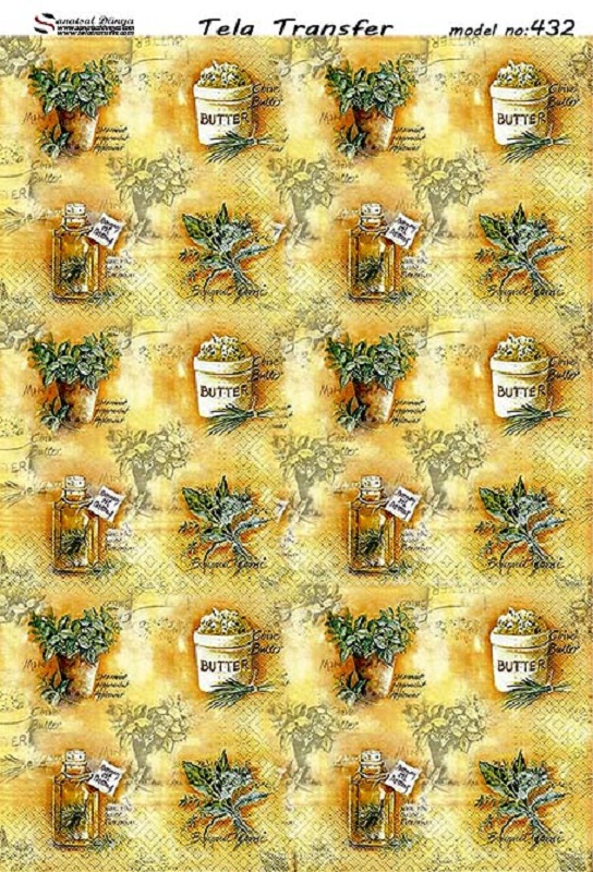 SD Pirinç Dekopaj - SDP 432  (60x85)