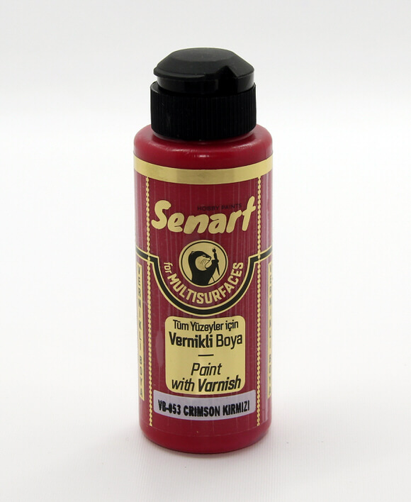 Crimson Kırmızı Senart Vernikli Boya 120 ML VB053