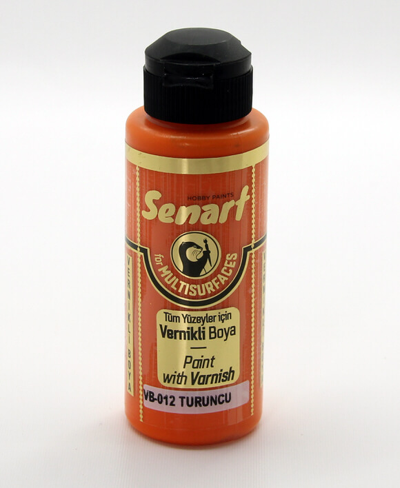 Turuncu Senart Vernikli Boya 120 ML VB012