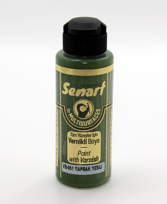 Yaprak Yeşil Senart Vernikli Boya 120 ML VB051