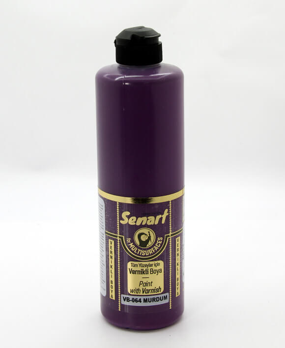 Mürdüm Senart Vernikli Boya 500 ML VB064