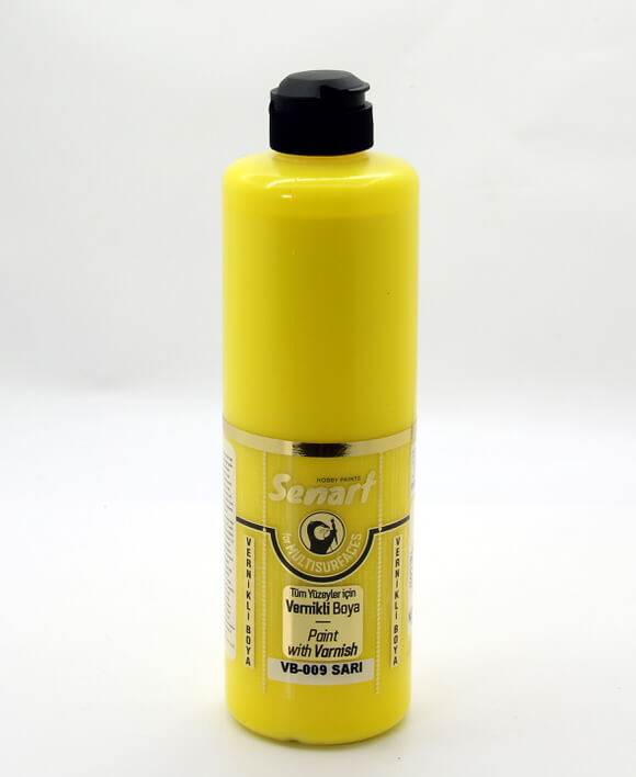 Sarı  Senart Vernikli Boya 500 ML VB009