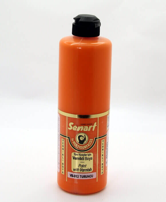 Turuncu   Senart Vernikli Boya 500 ML VB012