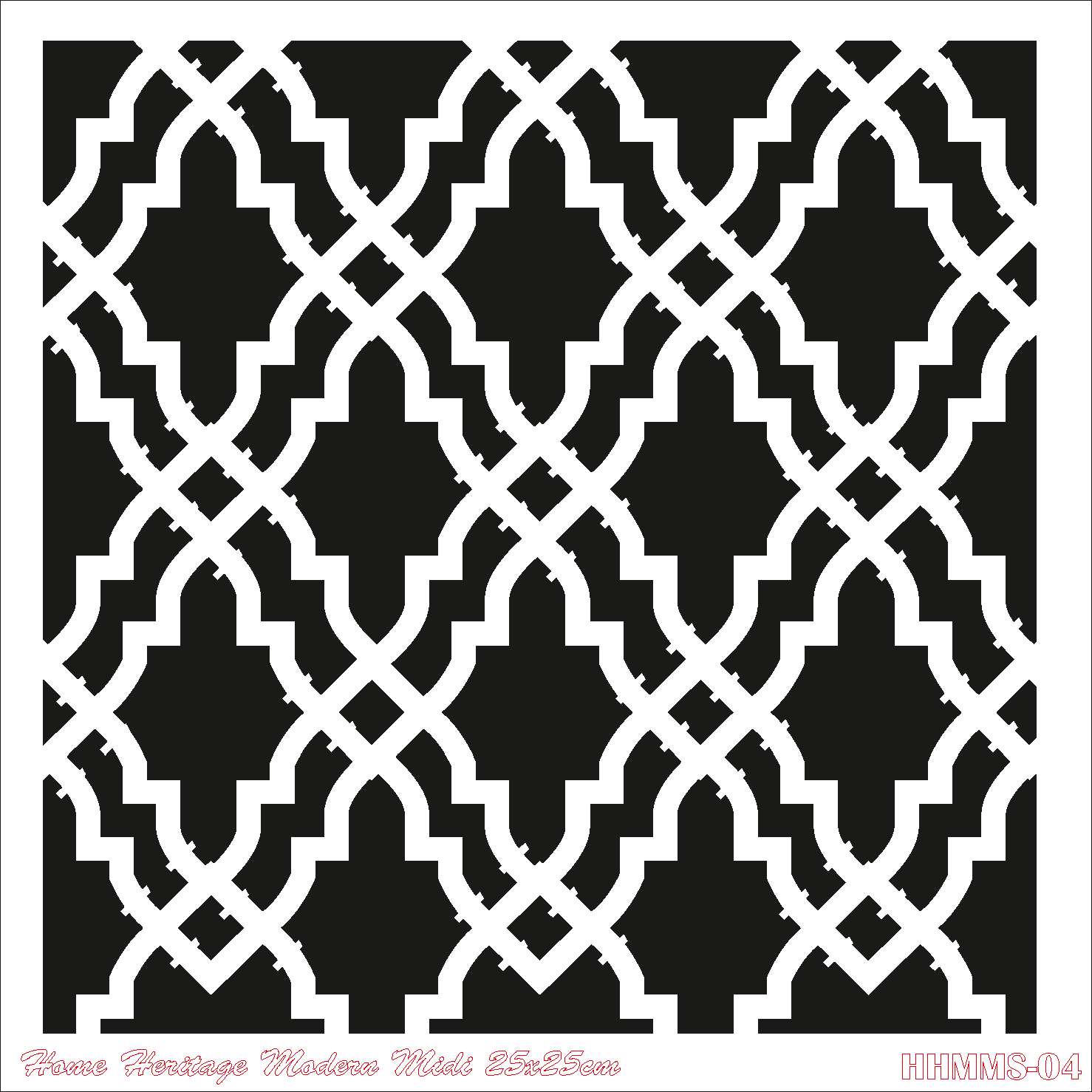 HOME HERITAGE MODERN MIDI 25X25CM HHMMS-04