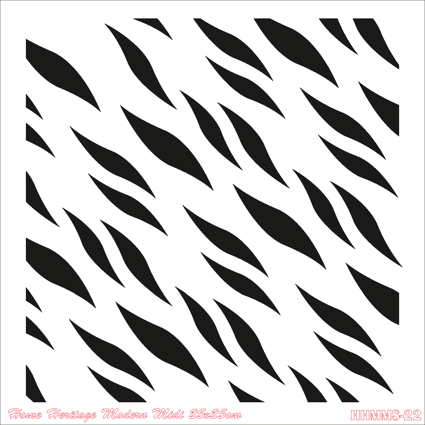 HOME HERITAGE MODERN MIDI 25X25CM HHMMS- 22