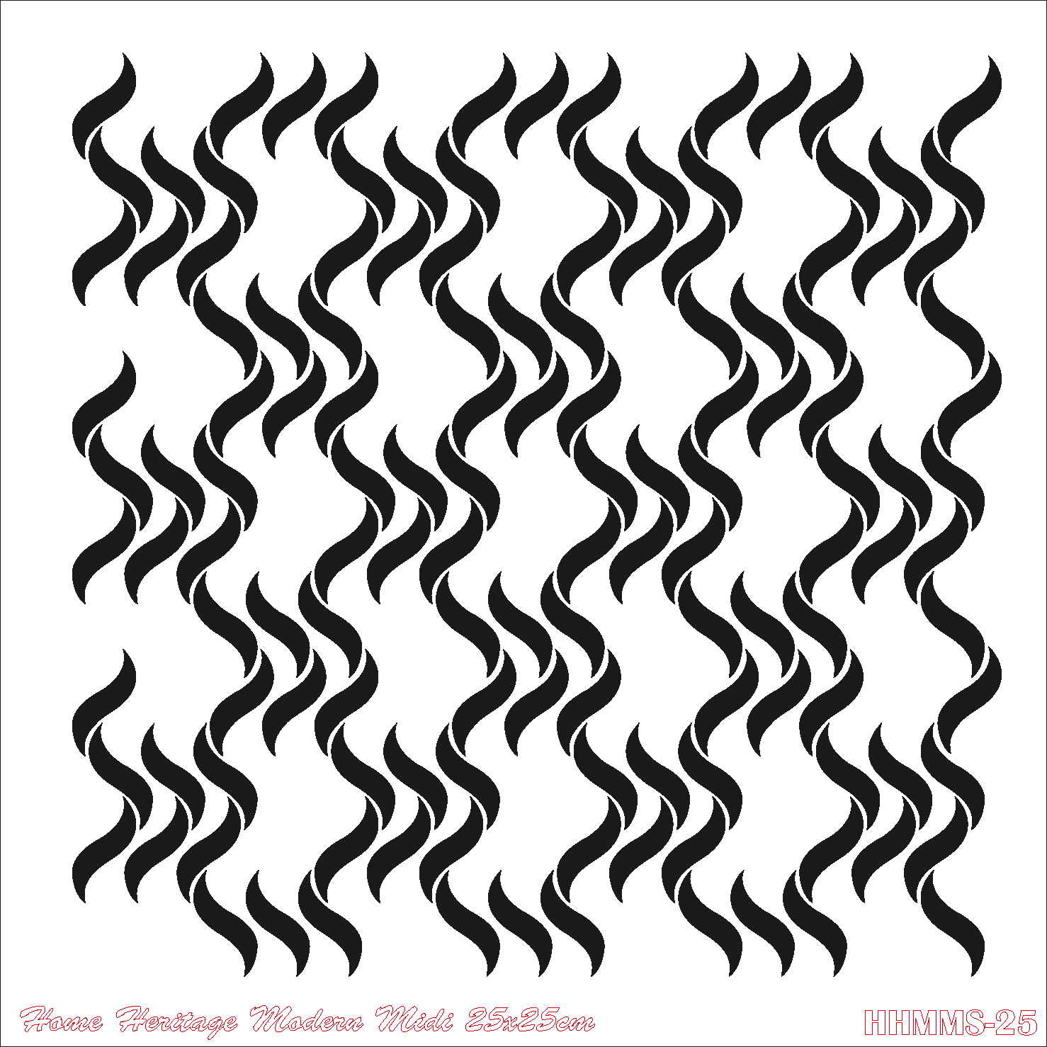 HOME HERITAGE MODERN MIDI 25X25CM HHMMS- 25